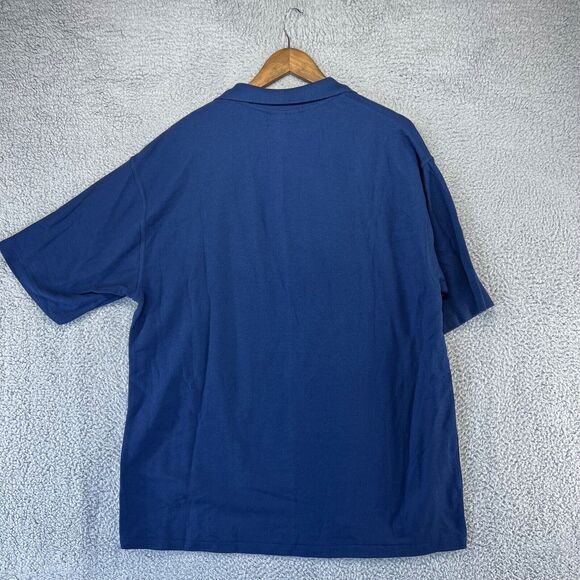 Vintage Atlanta Final Four Polo Shirt Men's Extra Large Blue Embroidered 2007 - Picture 8 of 12